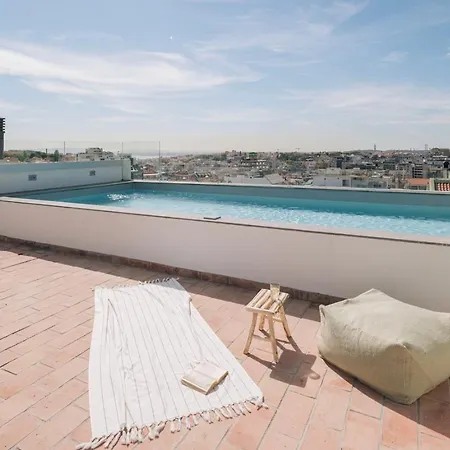 Procida - 1 Bedroom And Pool In Santo Antonio Apartman Lisboa